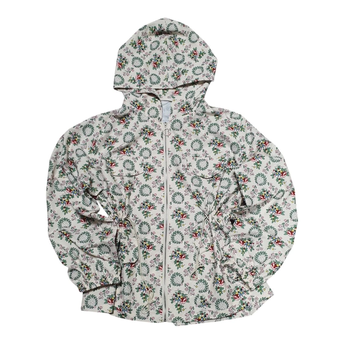 ✨ (바배) 플라워 후드 집업 바람막이 상품이미지1