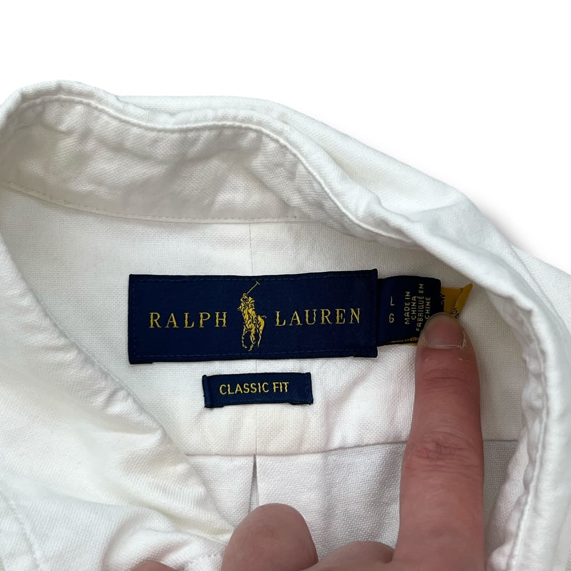 폴로 랄프로렌 화이트 셔츠 r2035 상품이미지5