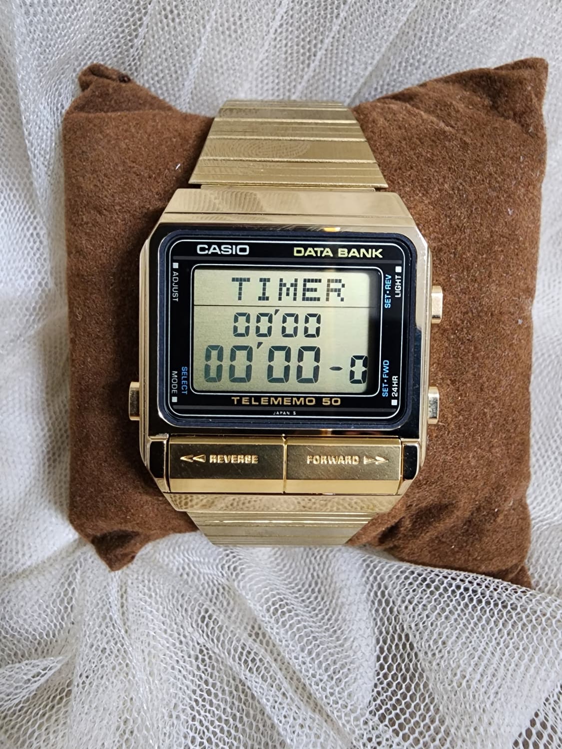 카시오 데이터뱅크 DB-500G 빈티지 시계 상품이미지10