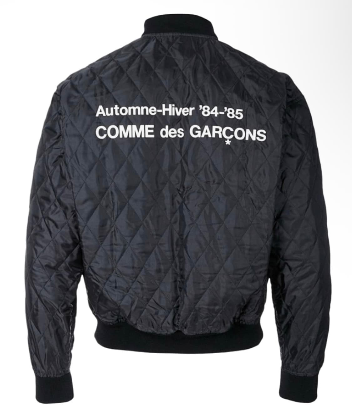 CDG 퀼티드 84-85 스태프 블루종 블랙 m 상품이미지1