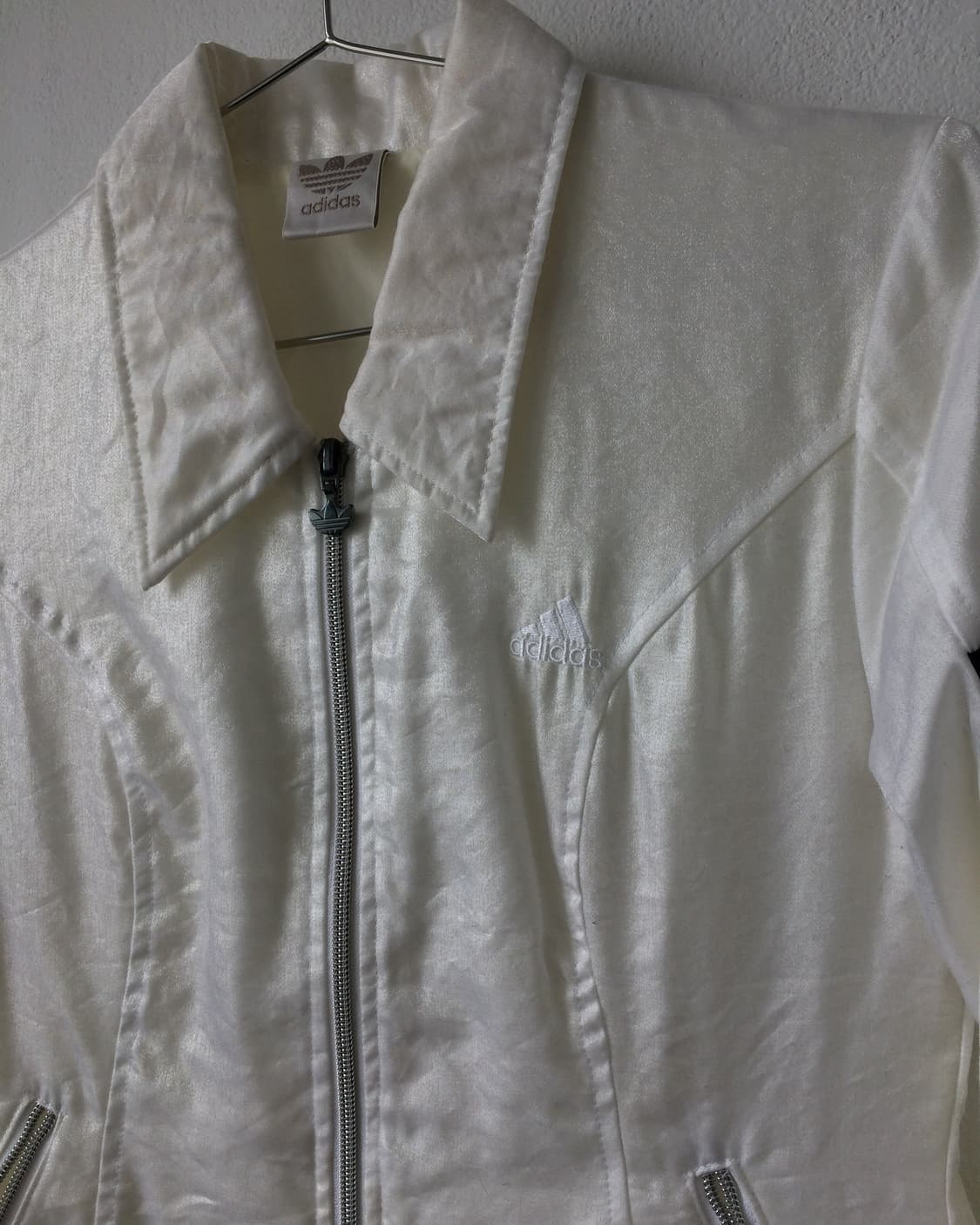 Adidas glossy zip up 상품이미지4