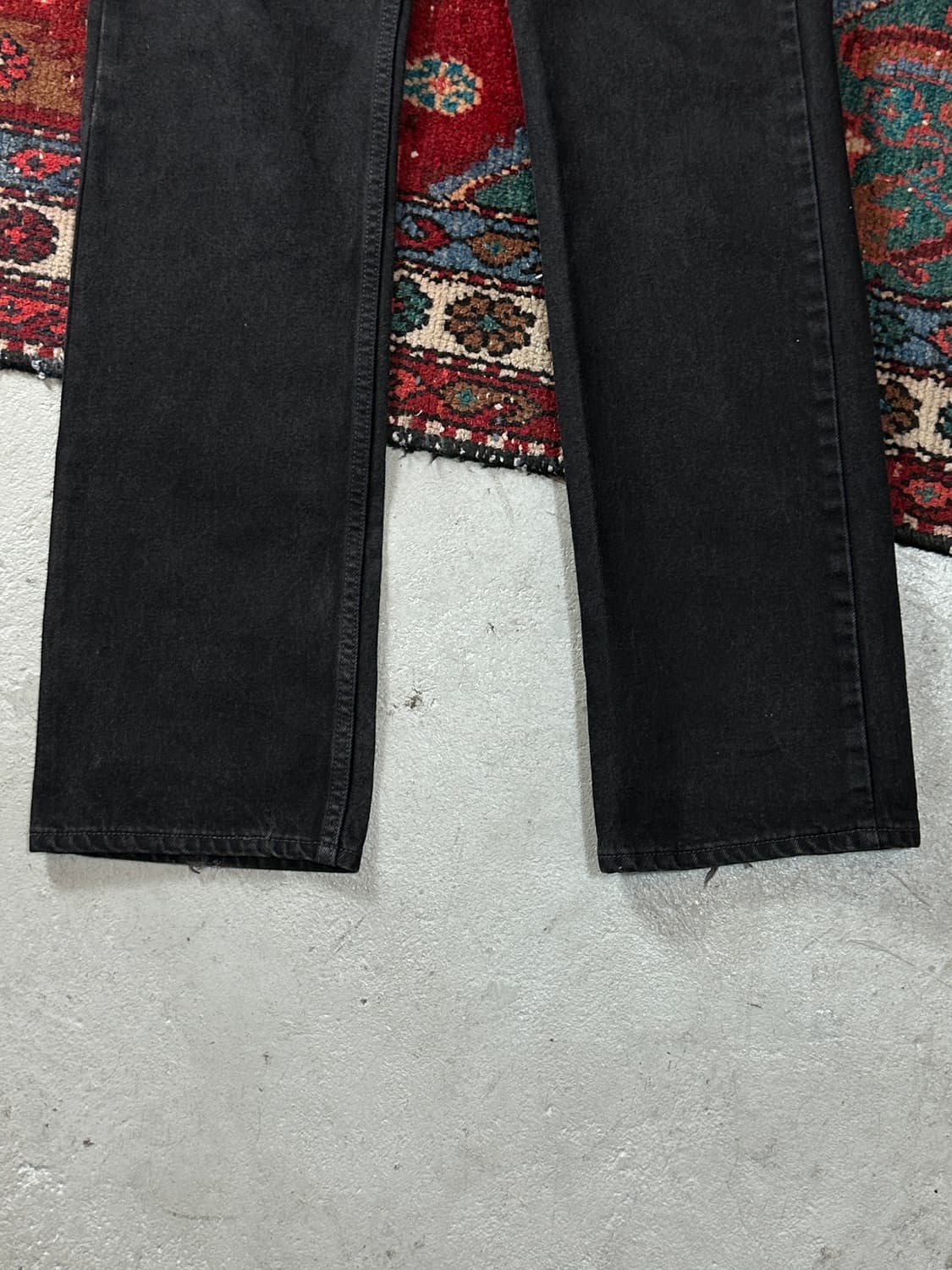 90's USA Made 빈티지 리바이스 517 블랙 부츠컷 상품이미지7