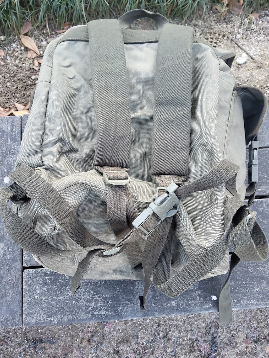 독일군야거럭색 보급정품 나이론 원단  상품이미지7