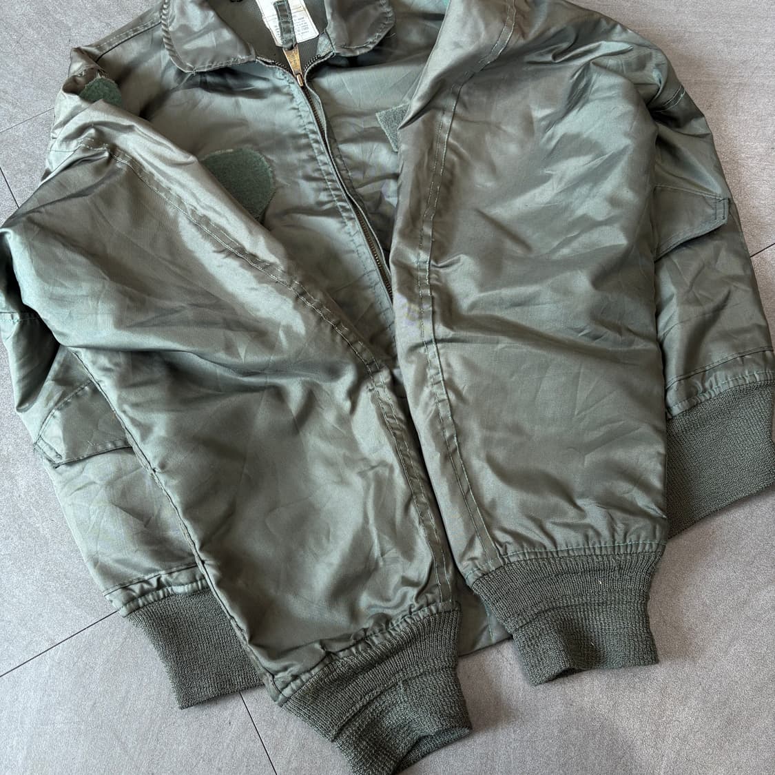 80년대 생산 미 공군 플라이트 CWU-36 자켓 상품이미지7