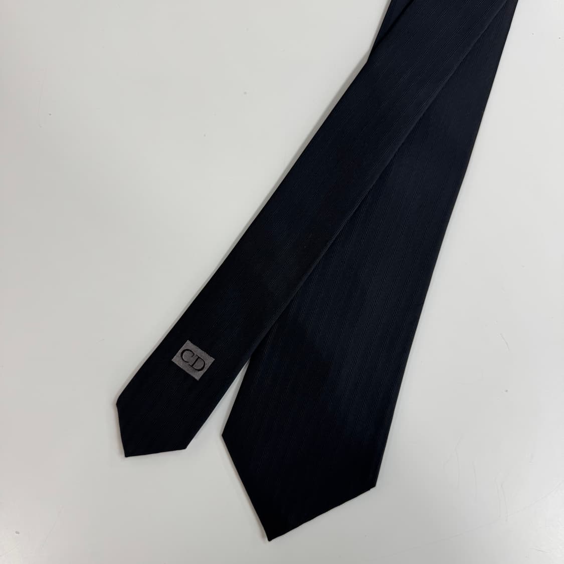 신형 디올(Dior) 명품 정품 블랙넥타이 8.6cm 상품이미지3