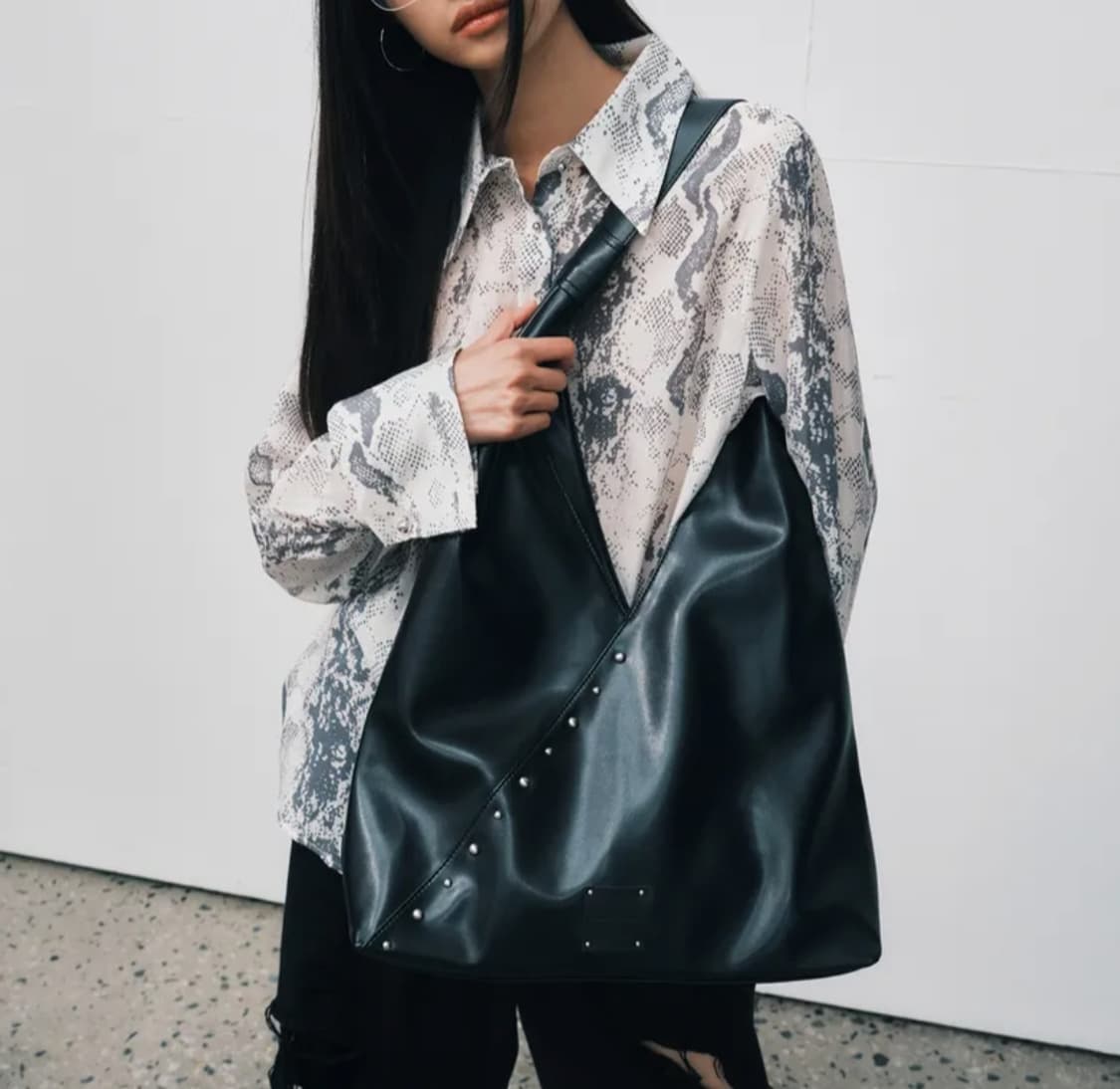 새상품 스퀘어라인 비모에 블랙 상품이미지2