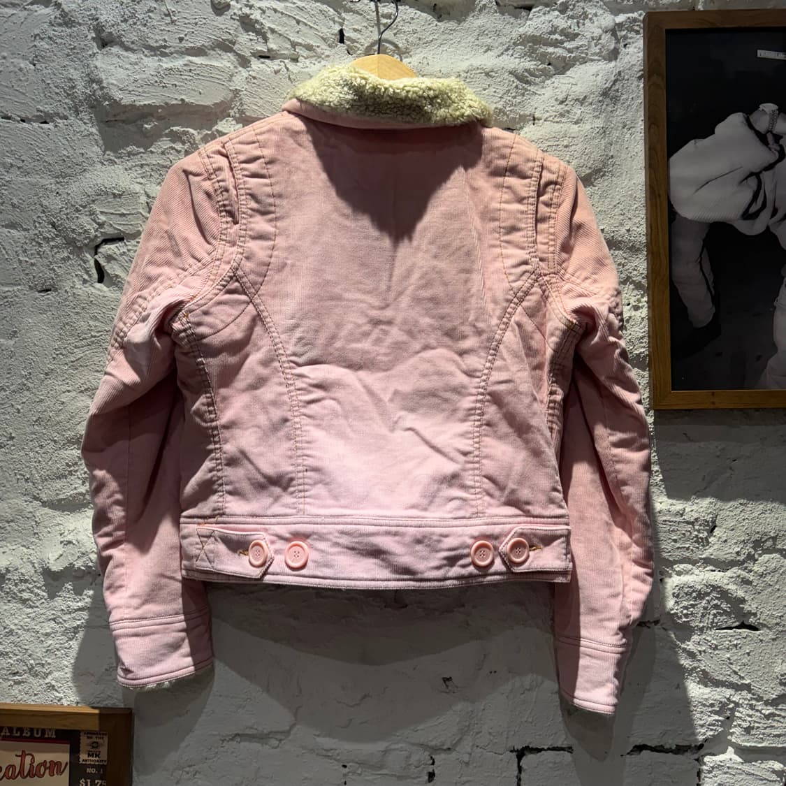 새상품) 디젤 코듀로이 쉐르파 자켓 데드스탁 상품이미지2