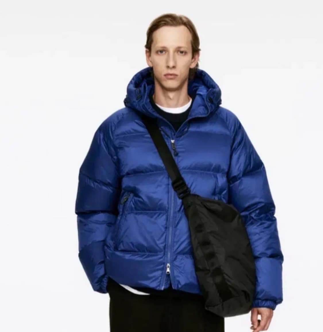 (정가 40만) ARKET 아르켓 텐씨맛 스포티 다운패딩 블루 상품이미지2