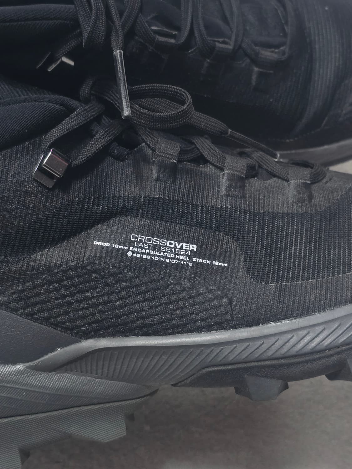 살로몬 크로스오버 츄카 고어텍스 하이킹 부츠 245 상품이미지4