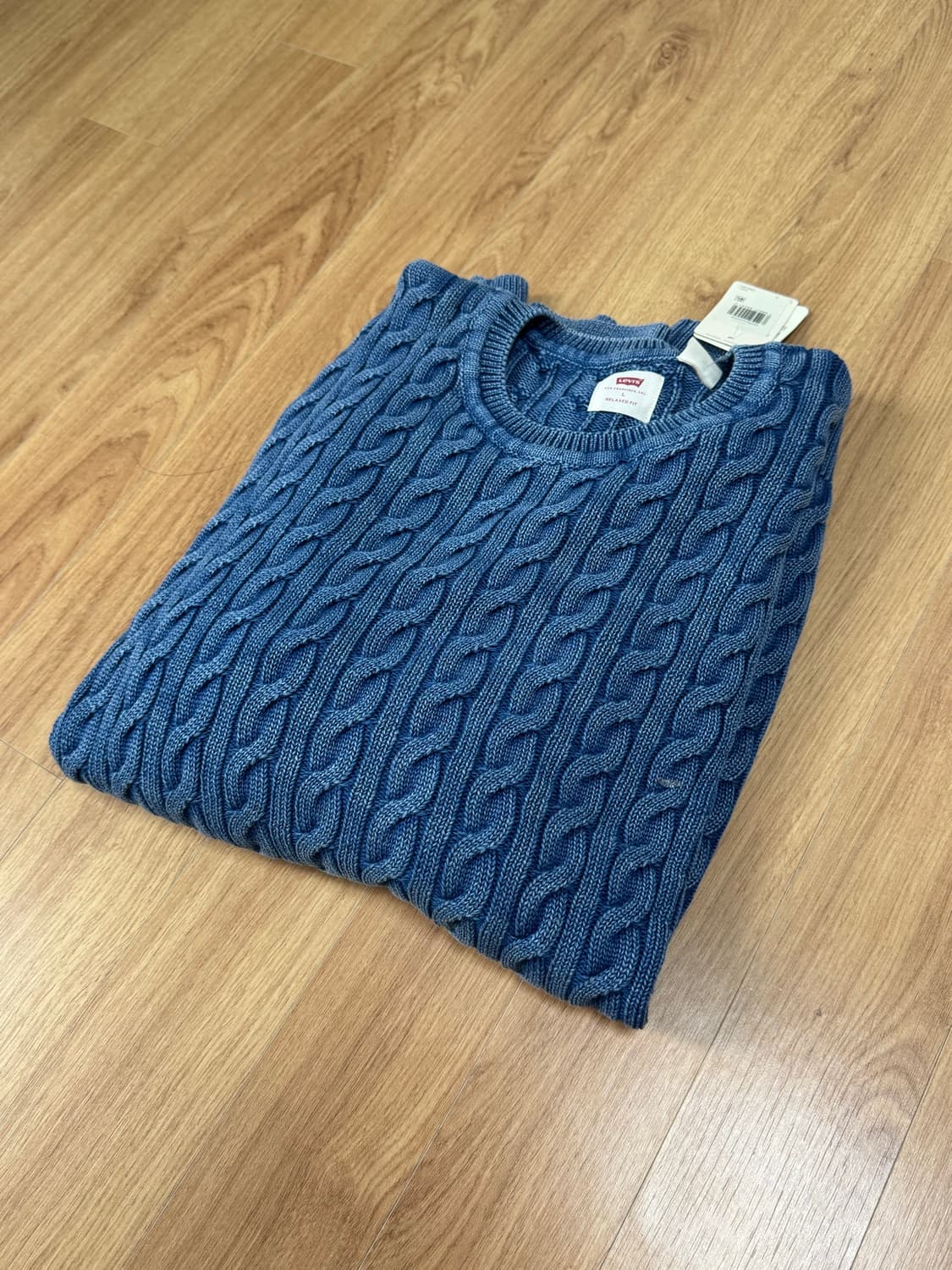새) 리바이스 TRUE INDIGO DYE 스웨터 상품이미지1