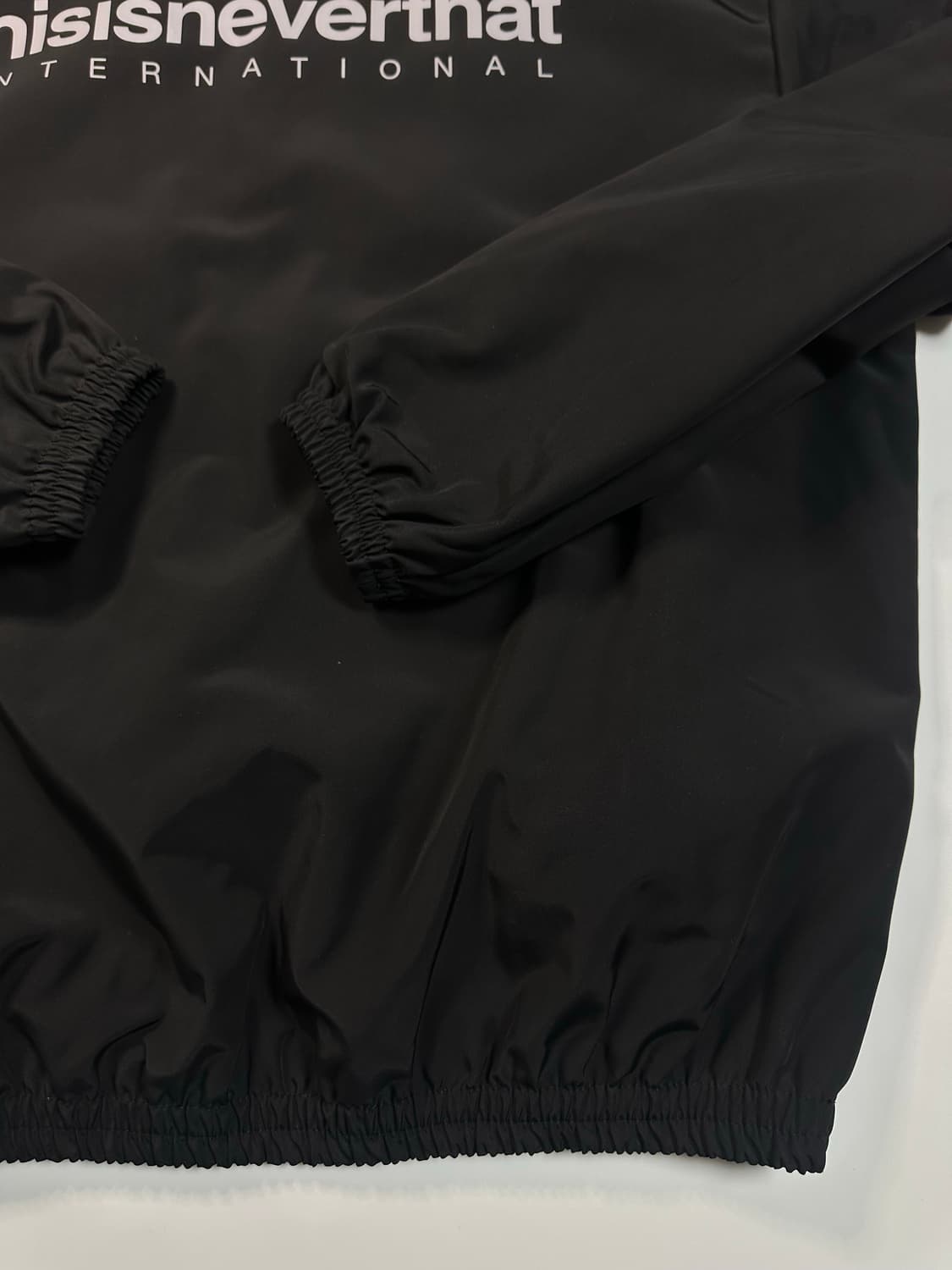 디스이즈네버댓 블랙 나일론 자켓 상품이미지9