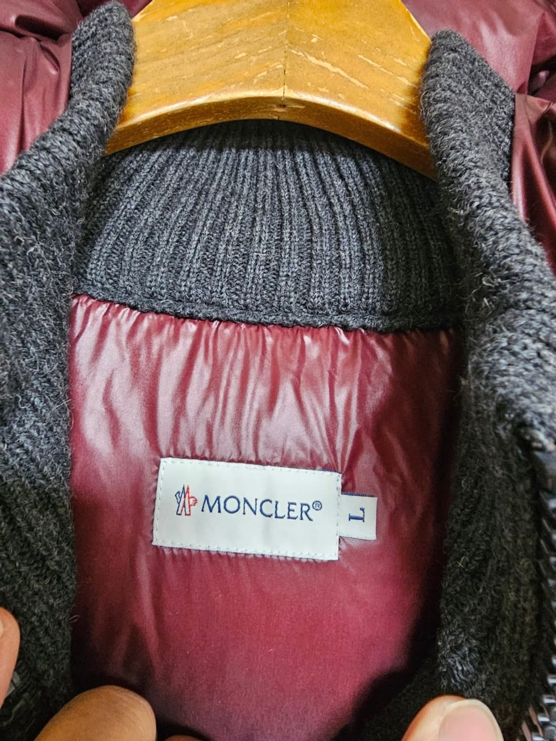 몽클레어니트후드패딩 상품이미지2