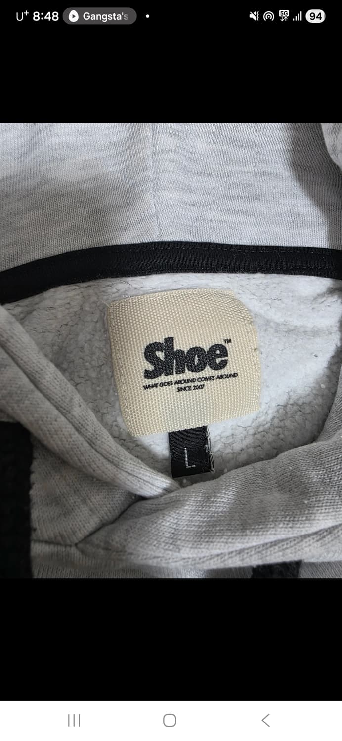 SHOE 슈 그래픽 후드티 100 상품이미지4