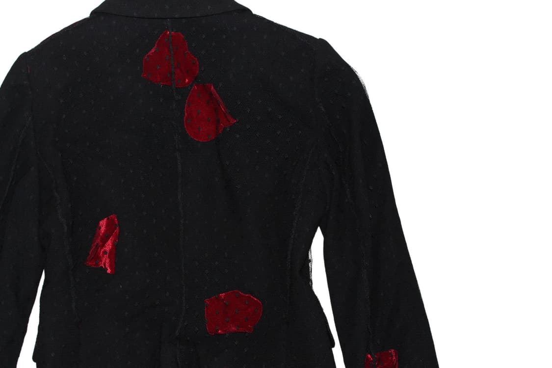 MOSCHINO 09 FW 모스키노 컬렉션 레드 로즈 블레이저 상품이미지6
