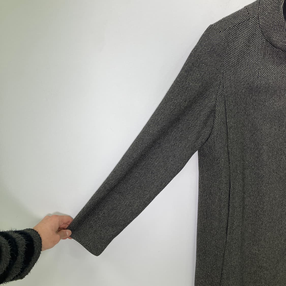 아페쎄 그레이 롱코트 M 상품이미지5