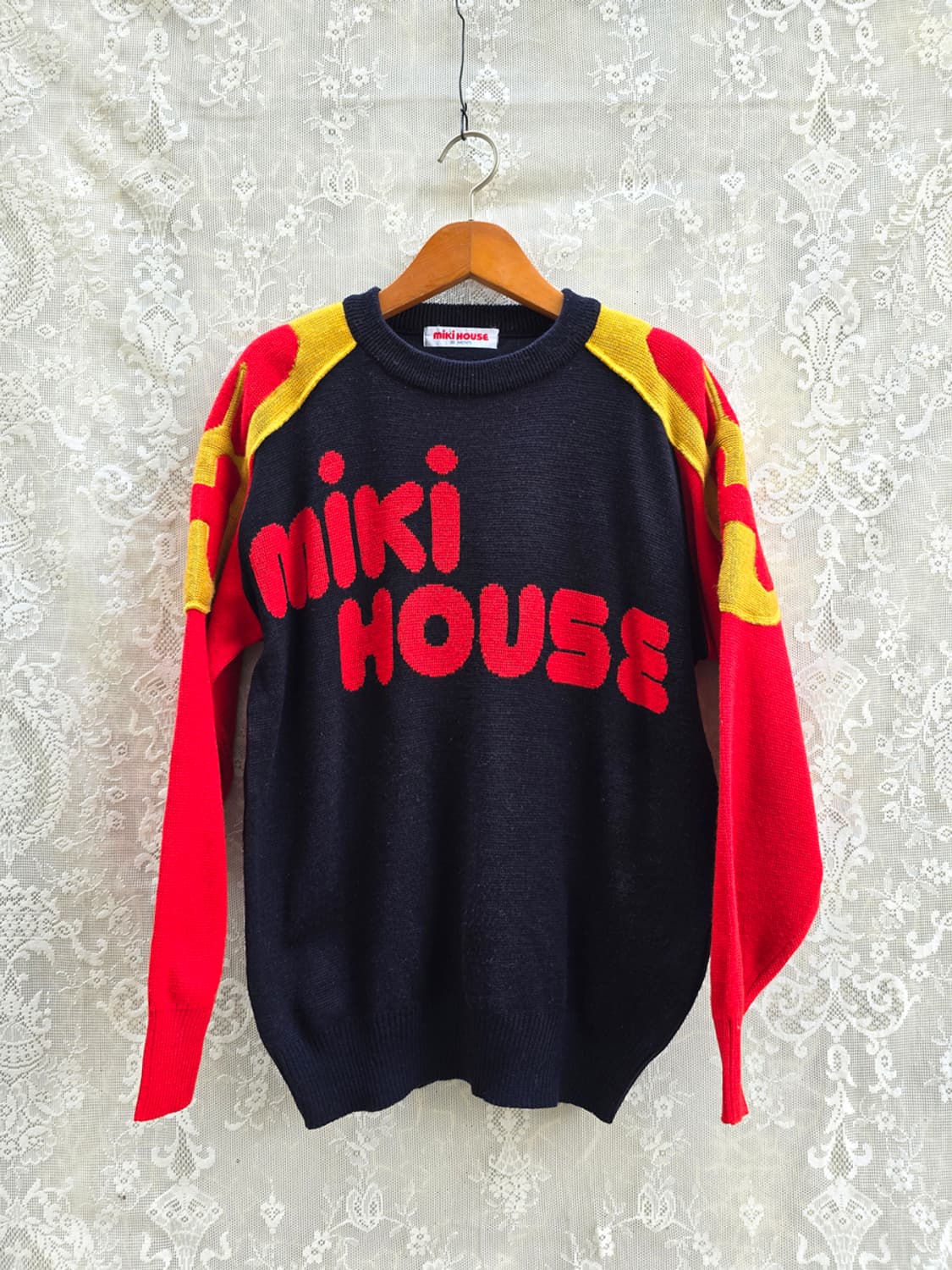90s 빈티지 미키하우스 울 니트 (made in japan) 상품이미지1