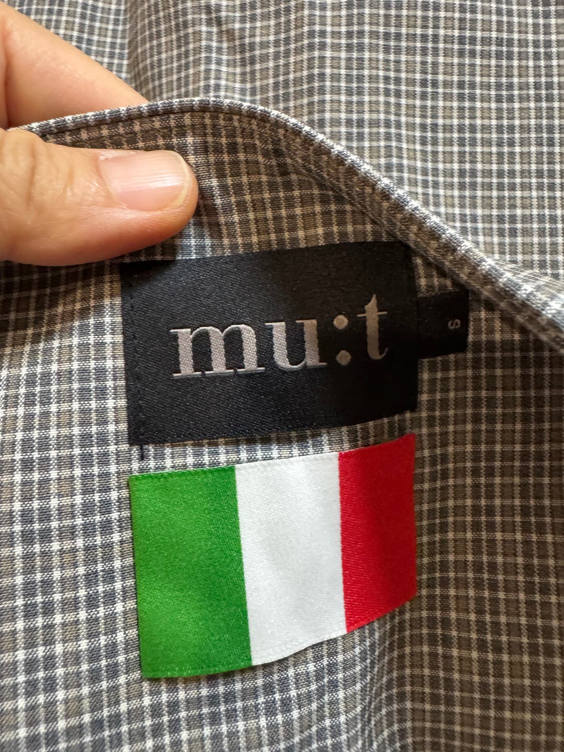 무트오피스 ITALIAN/Waterproof check 스커트 상품이미지6