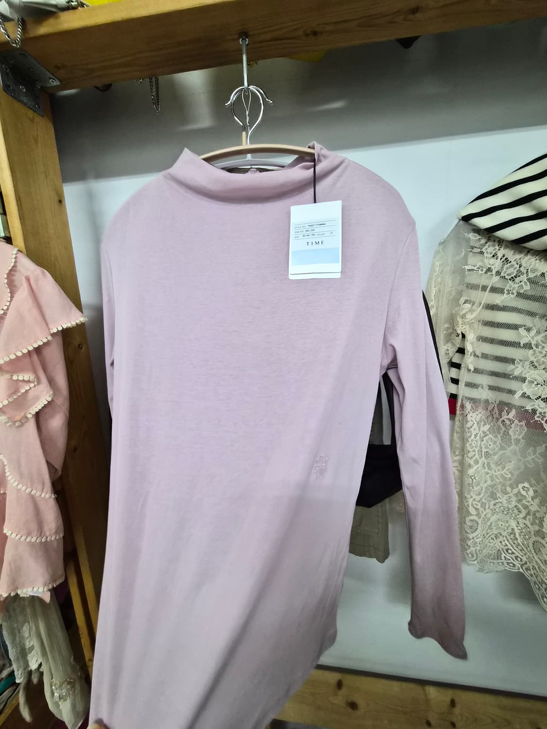 타임 스판 실크코튼 티 상품이미지7