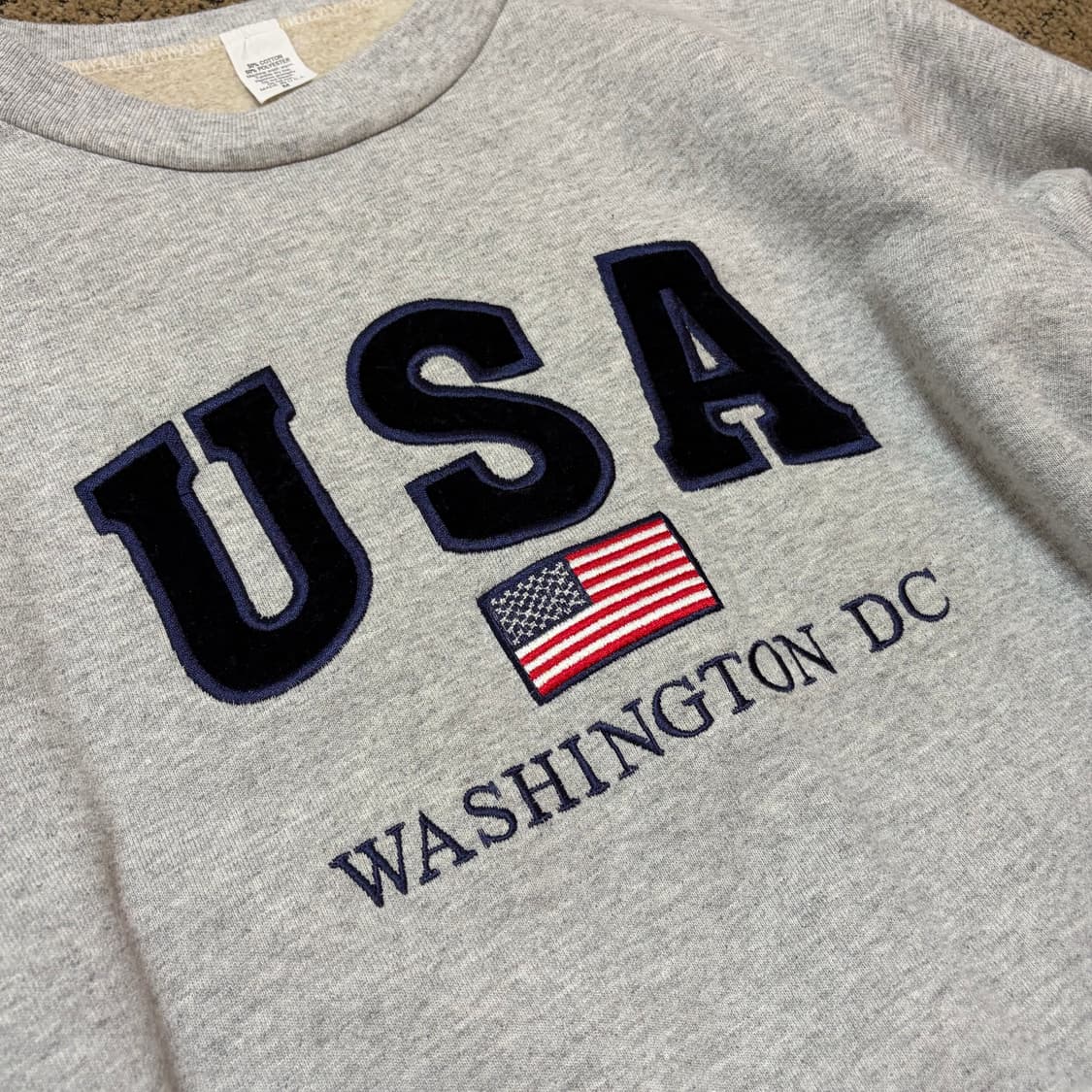 Made in usa Washinton DC 스웻셔츠 (M) 상품이미지3