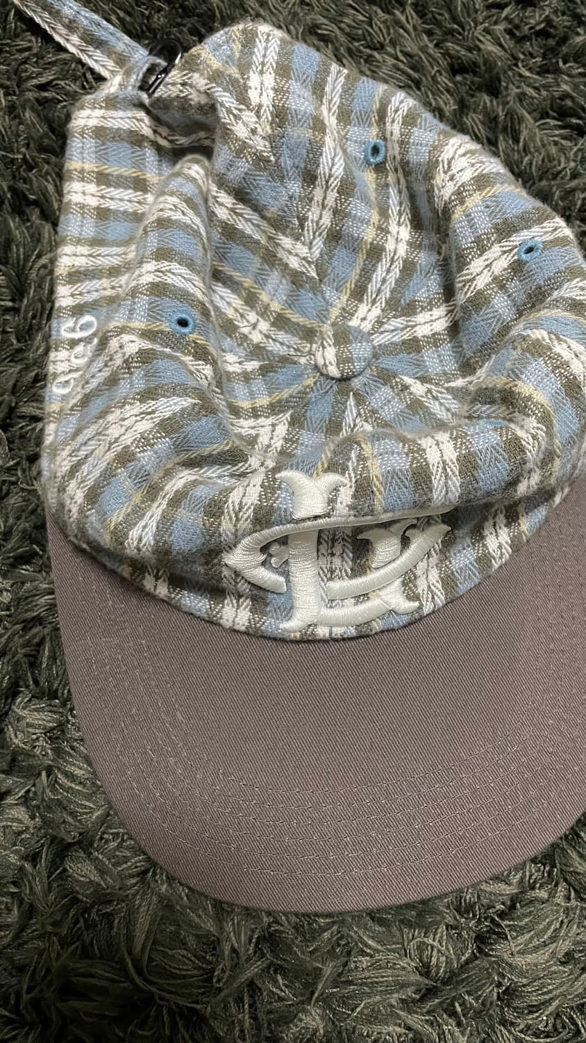 루저스클럽 LC로고 체크 볼캡 상품이미지2