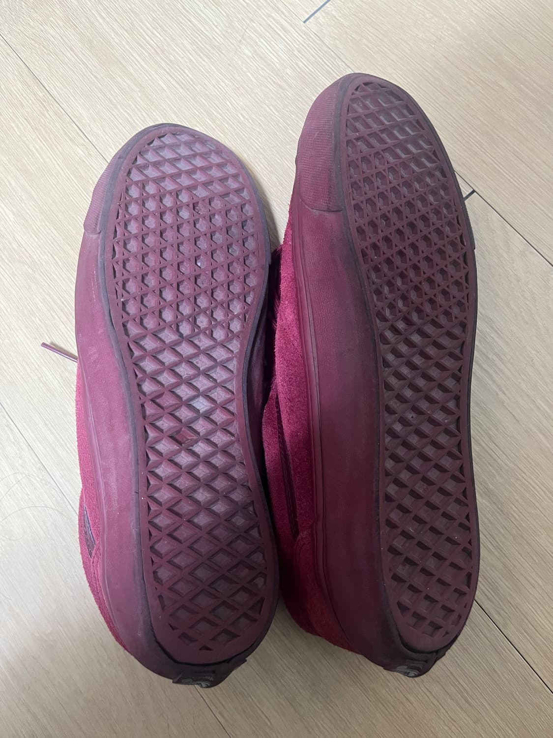 [270]반스 더블탭스 스타일36 버건디 상품이미지6