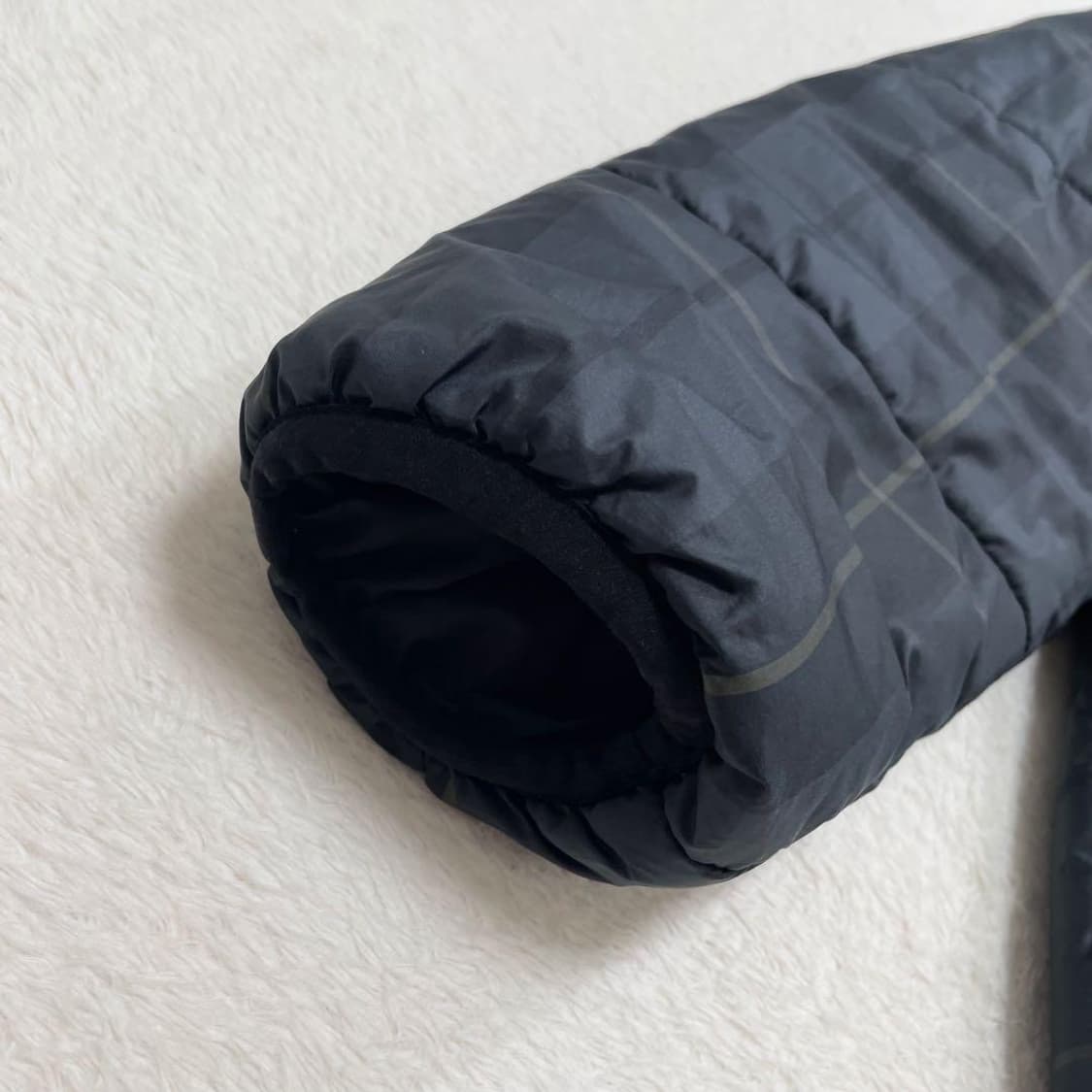 90년도 스투시 어센틱 기어 써모라이트 체크 패딩 상품이미지6