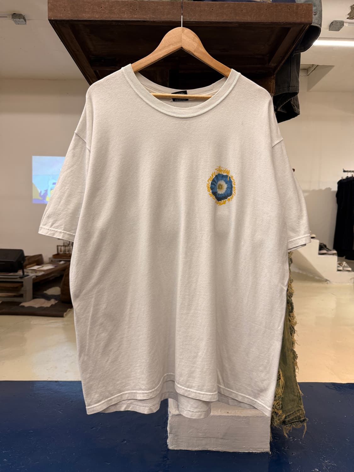 Stussy 스투시 플라워 반팔티 상품이미지3