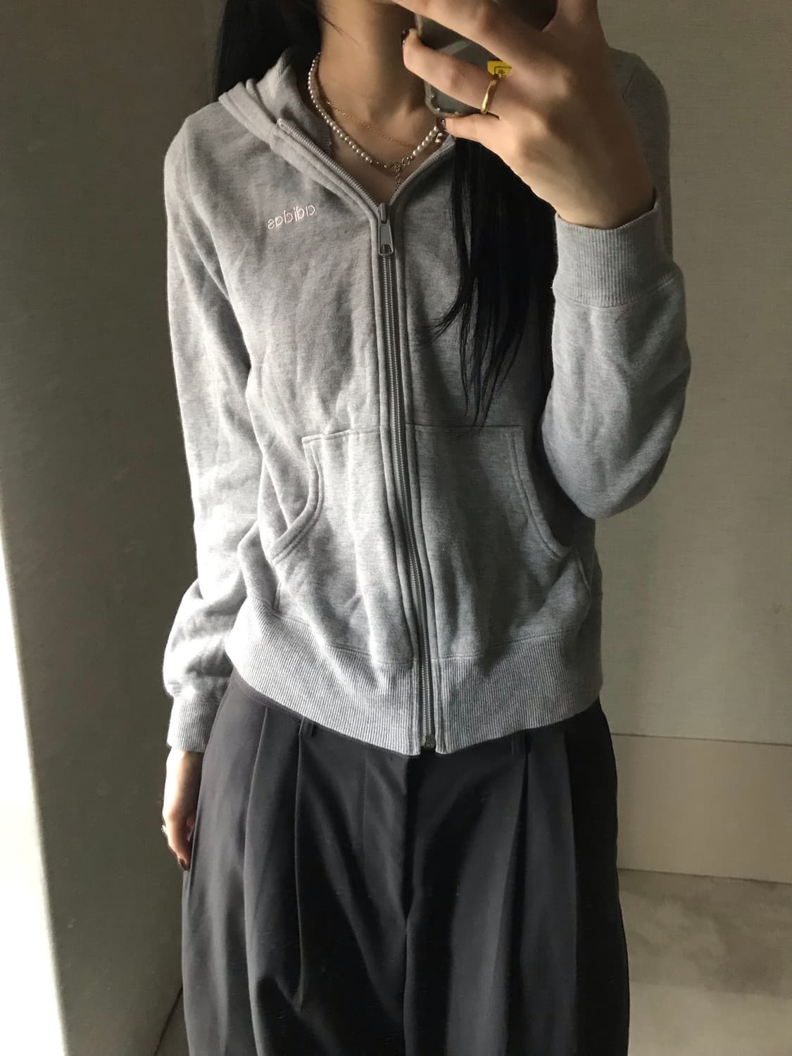 아디다스 회핑 후드집업 상품이미지2