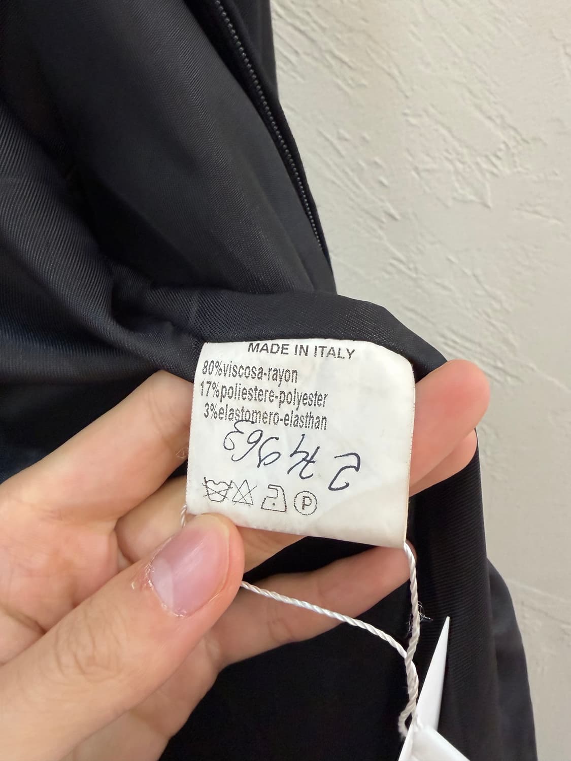 90s ANY QUESTIONS ? 자켓 (made in Italy) 상품이미지7