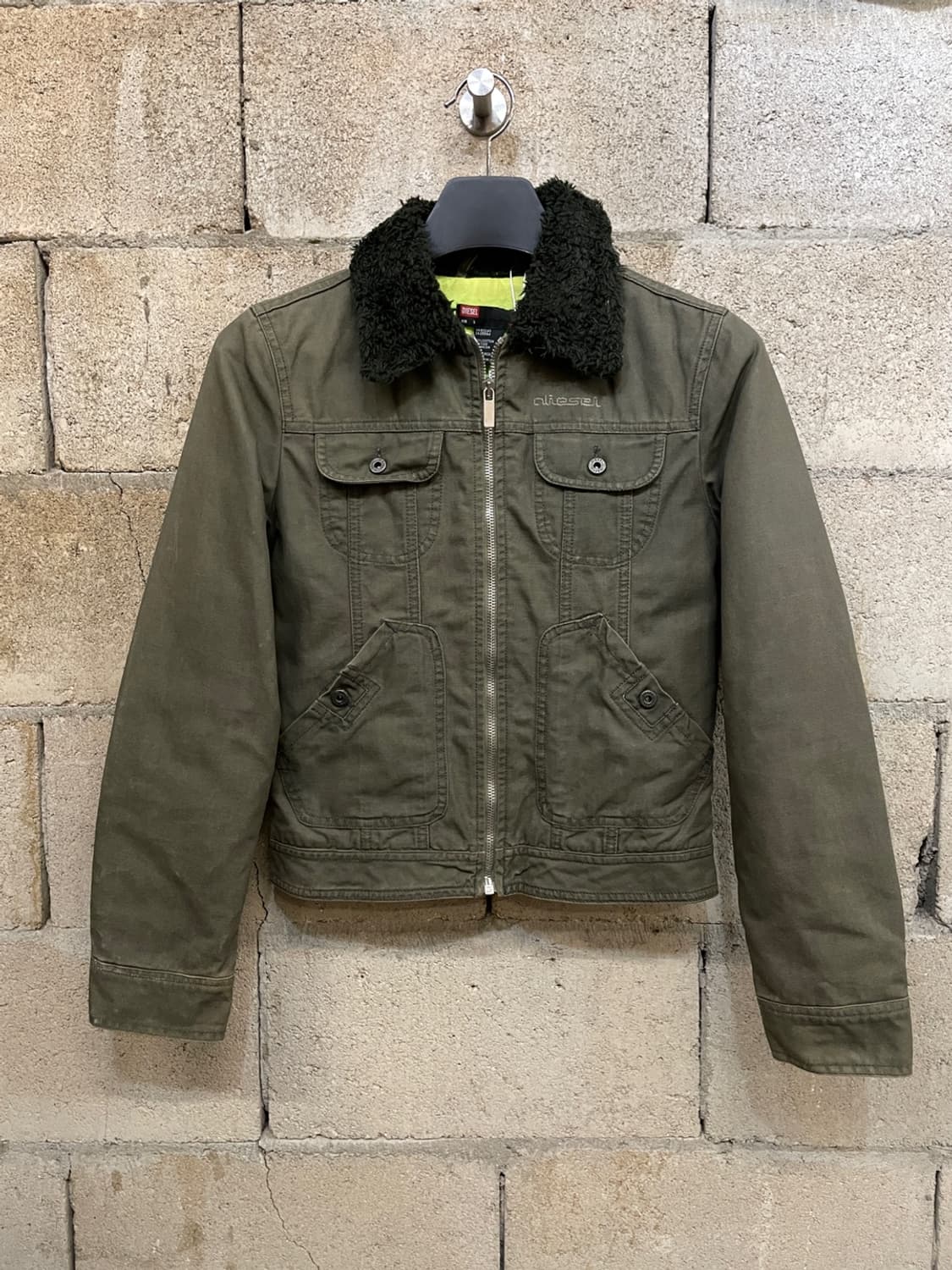 디젤 워시드 코튼 트러커 자켓 상품이미지1