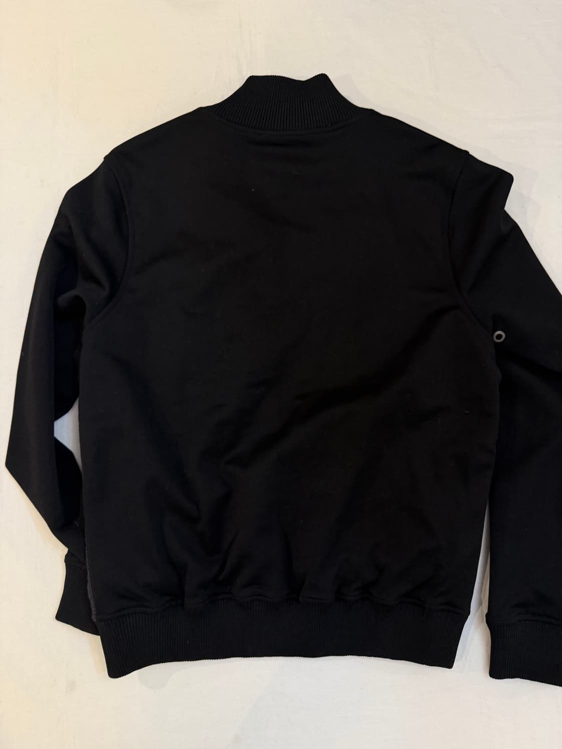 SCHOTT NYC 쇼트 하이브리드 퀼팅 봄버자켓 블랙 상품이미지2