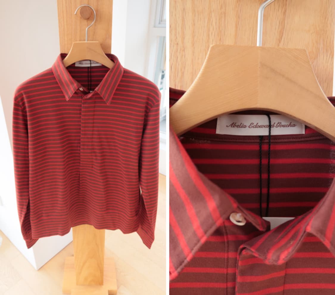 Abelia Edoward goucha Les polo red 상품이미지2