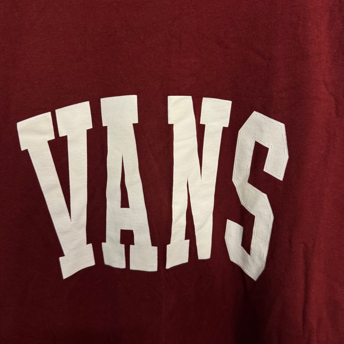 반스 빅로고 반팔 티셔츠 상품이미지3