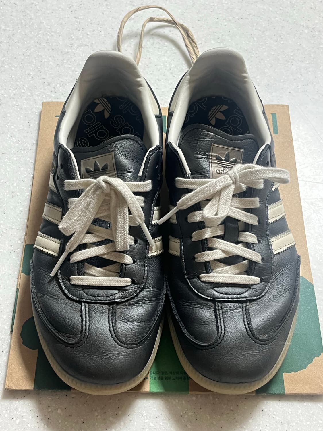 아디다스 삼바 OG W - 블랙:화이트:핑크 / IH8047 상품이미지1