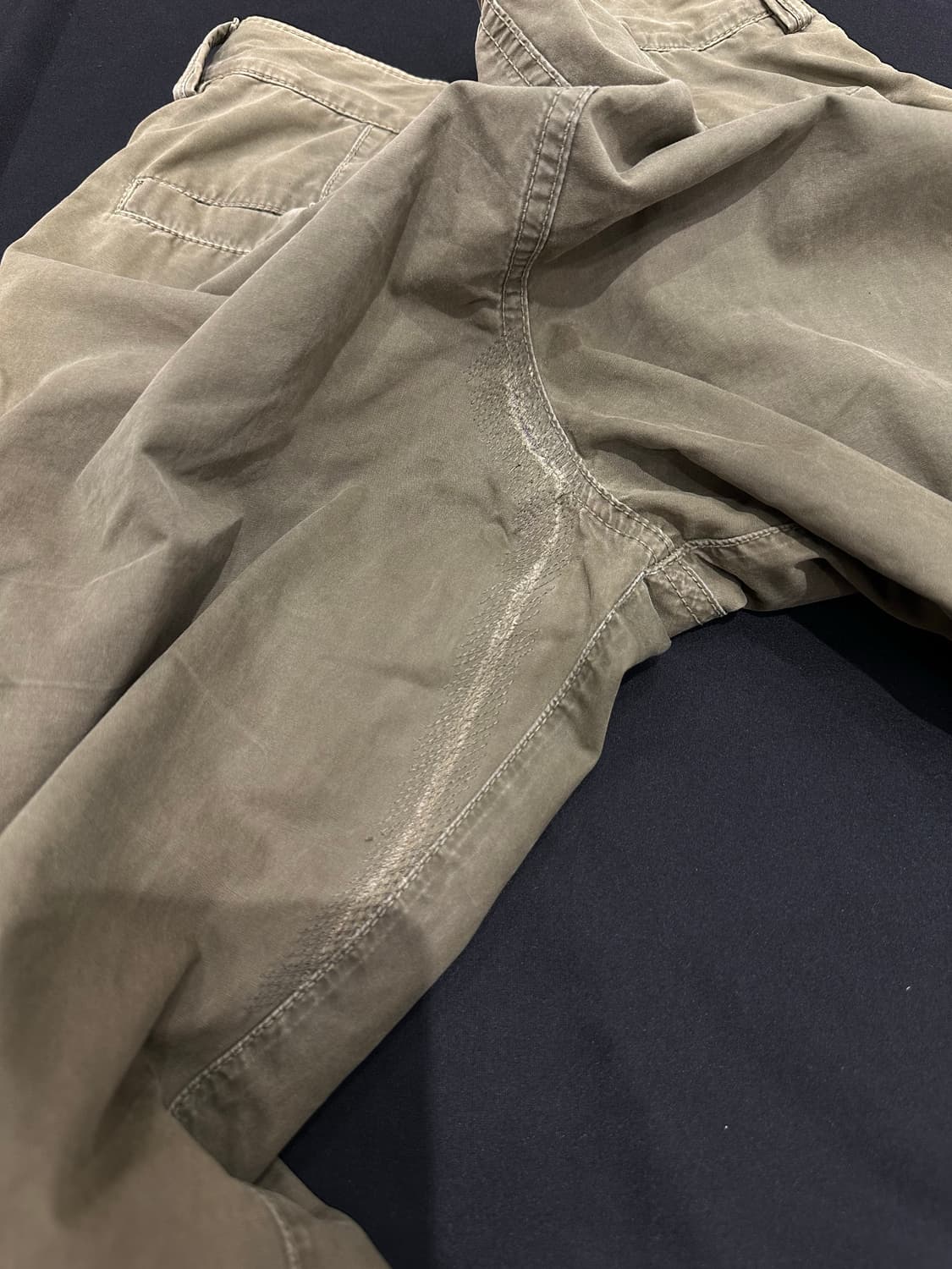 스톤아일랜드 올리브 카고 팬츠 (W30) 상품이미지5