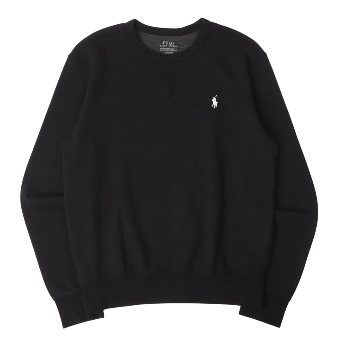 폴로 랄프로렌 블랙 코튼 폴리 스웻셔츠 맨투맨 상품이미지1