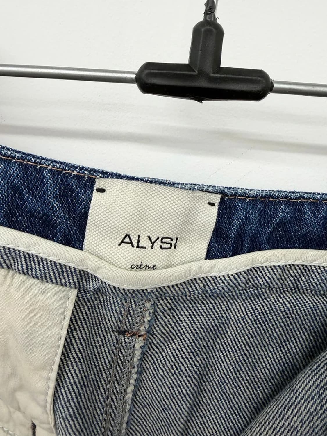 알리시 ALYSI 컷팅 버뮤다 데님 팬츠 PN9839 상품이미지7