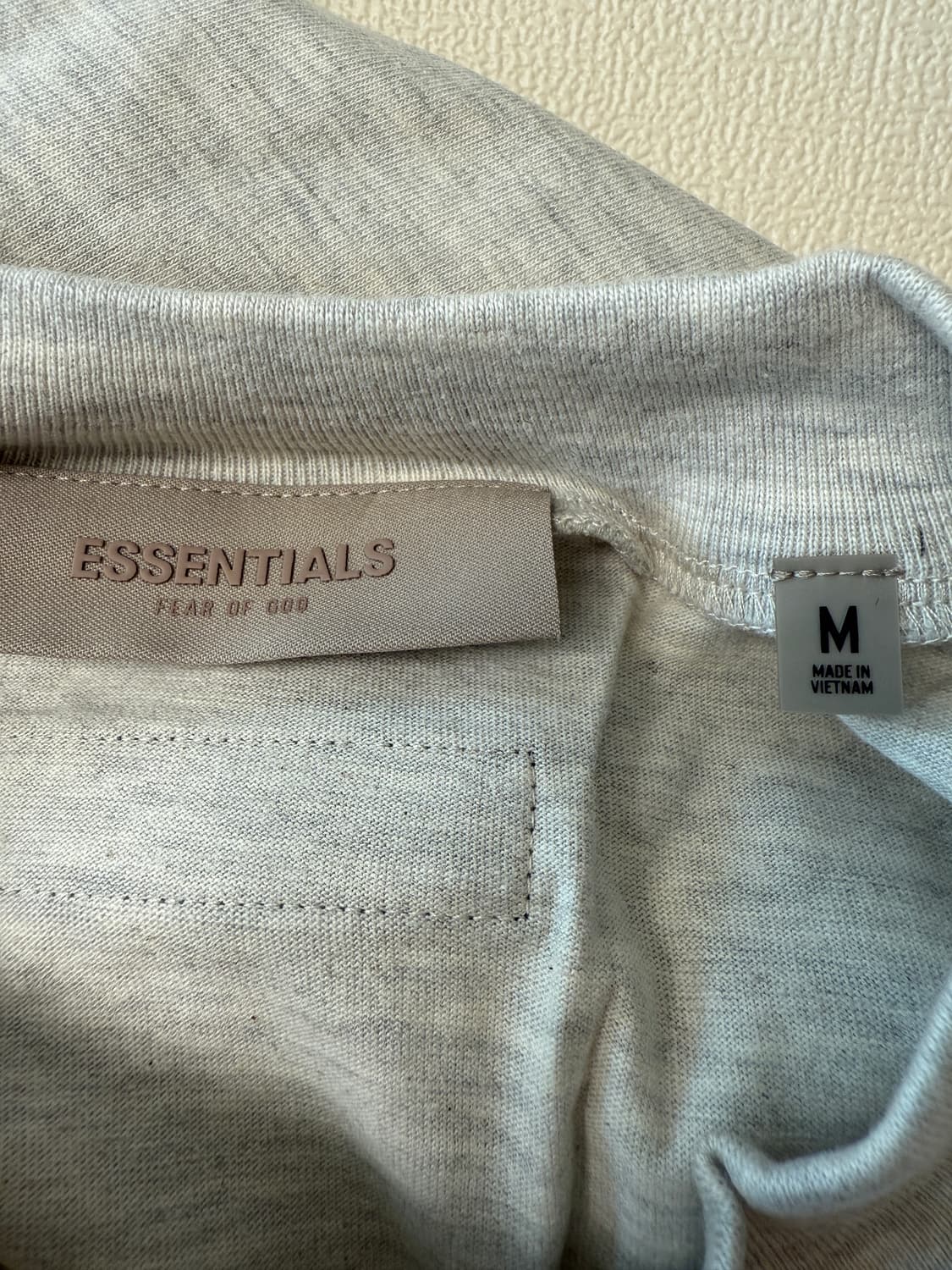 에센셜 라이트오트밀 티셔츠 M 상품이미지3