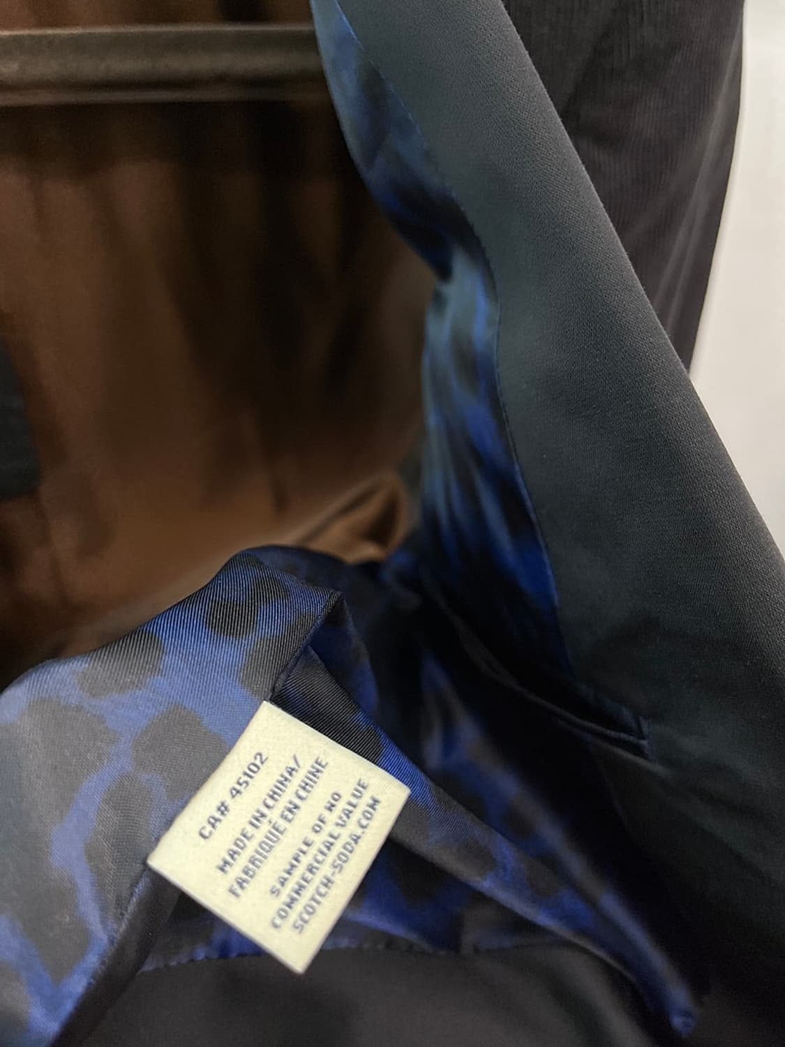 100) 스카치앤소다 피크드 코듀로이 자켓  상품이미지6