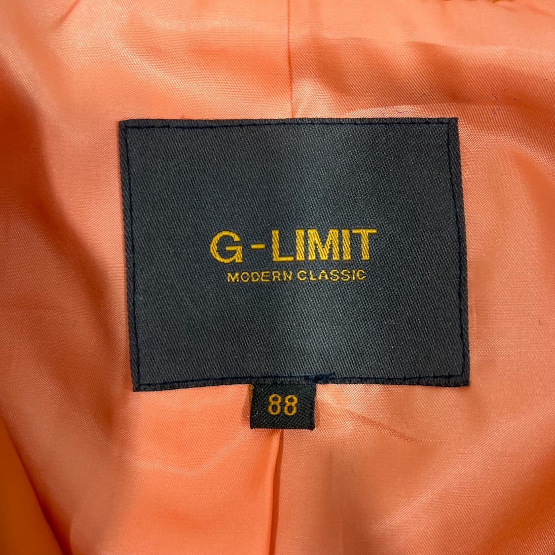 G-Limit 오렌지 레더 자켓  상품이미지6