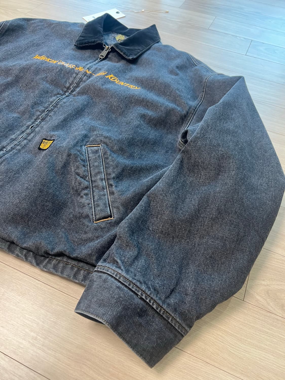 캐피탈 티백 드리즐러 키나리 데님 자켓 / 4 상품이미지4