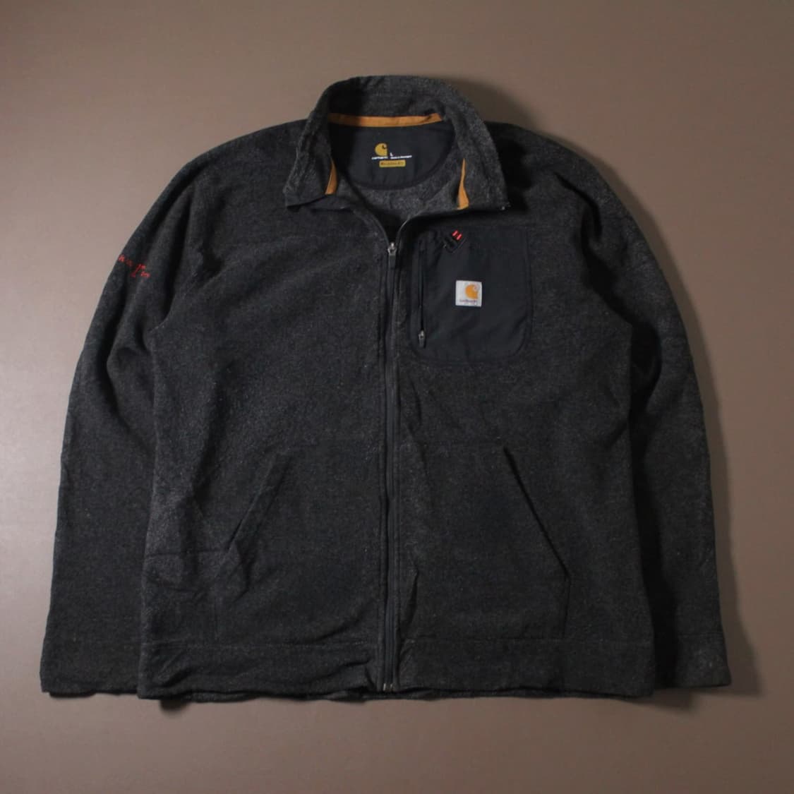 Carhartt 칼하트 러기드 플렉스 릴렉스핏 플리스 집업 자켓 상품이미지3