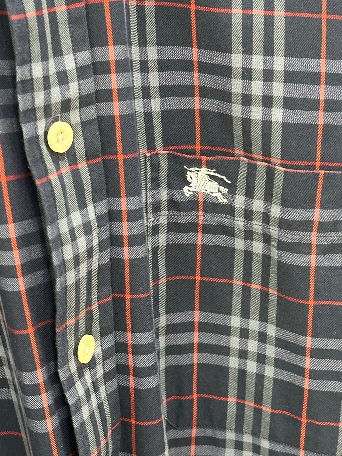 버버리 남성 체크 남방 상품이미지6