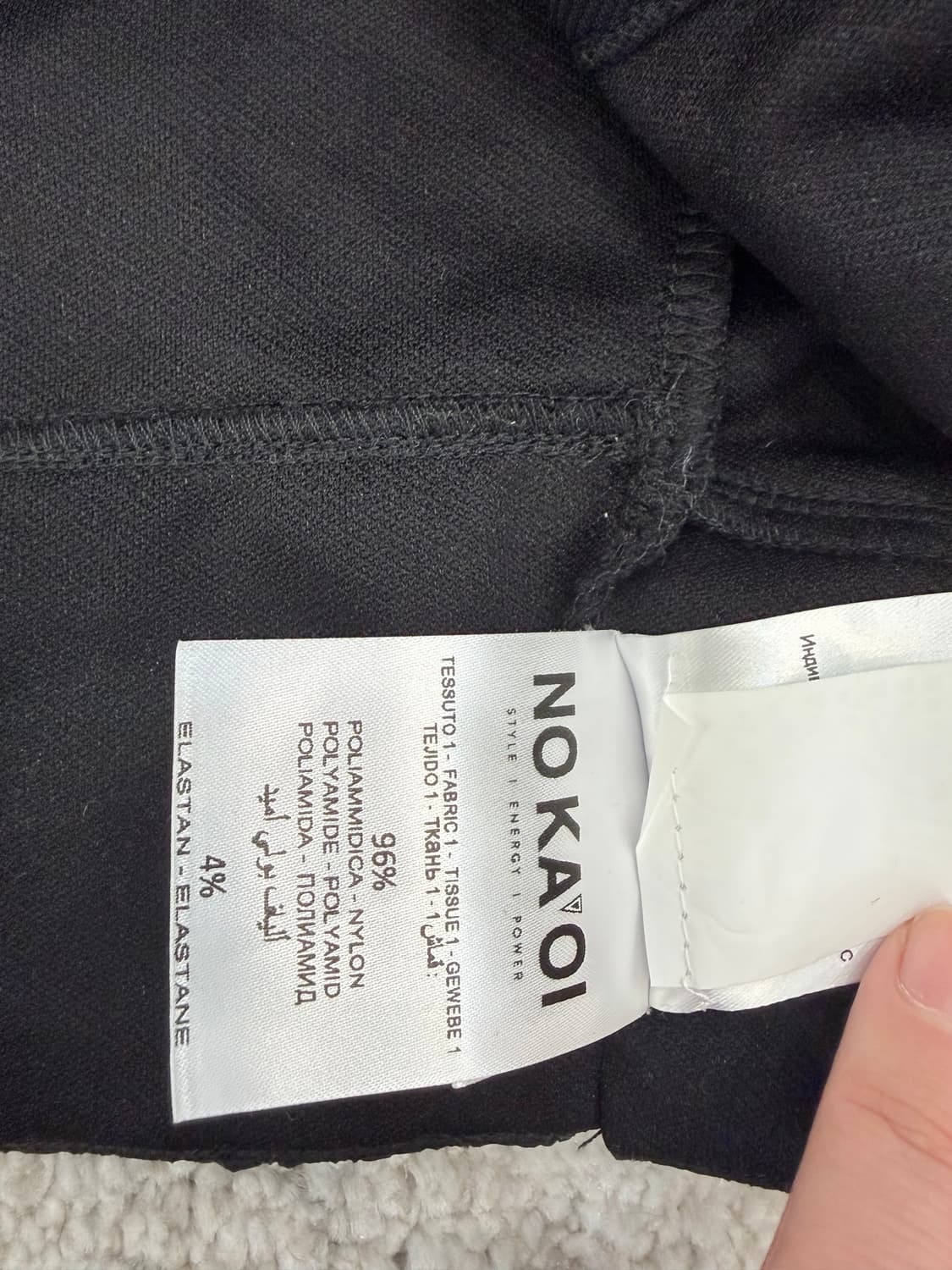 노카오이 컷아웃 크롭자켓  상품이미지8