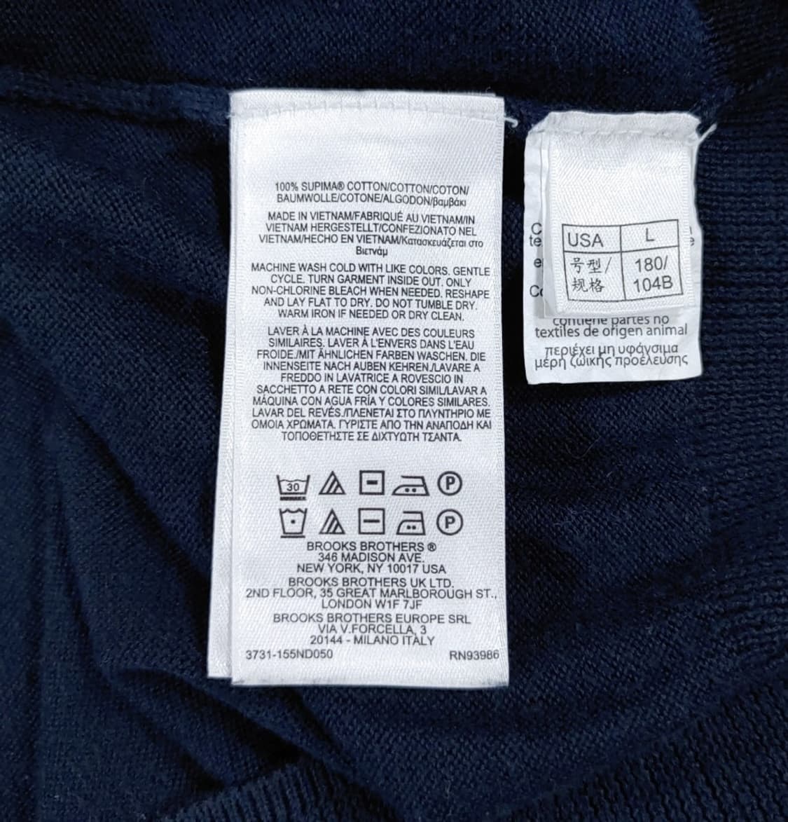 브룩스 브라더스 가디건 L 상품이미지8