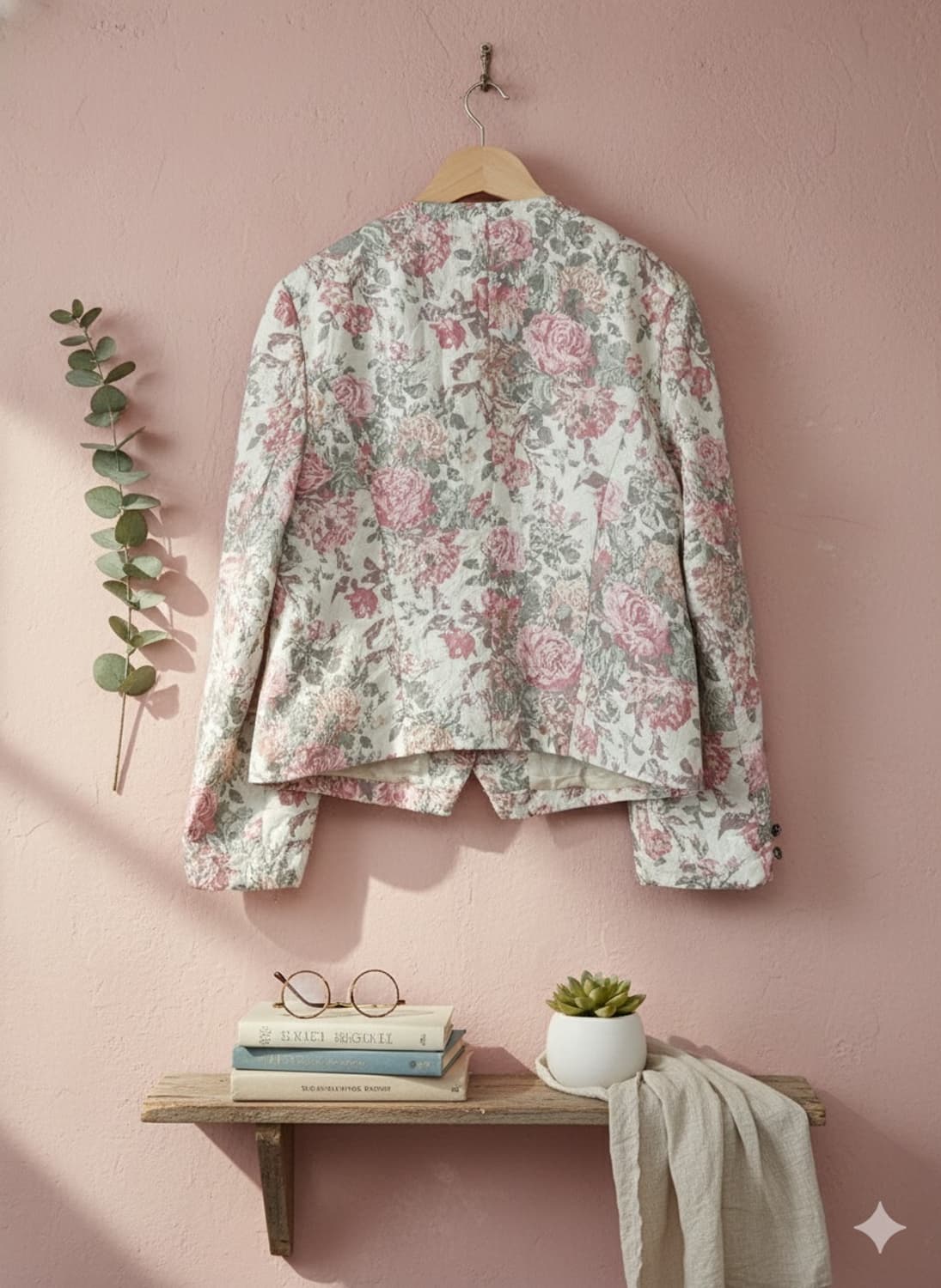 프랑스 빈티지 자가드 자켓 상품이미지2