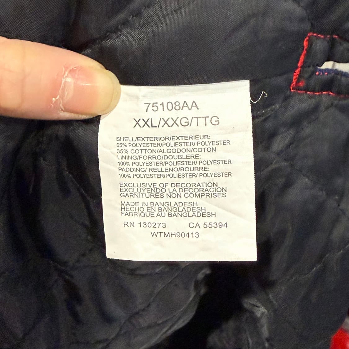 Wrangler 랭글러 버팔로 타탄체크 셔츠자켓 퀼팅안감 디테일 레드 상품이미지8