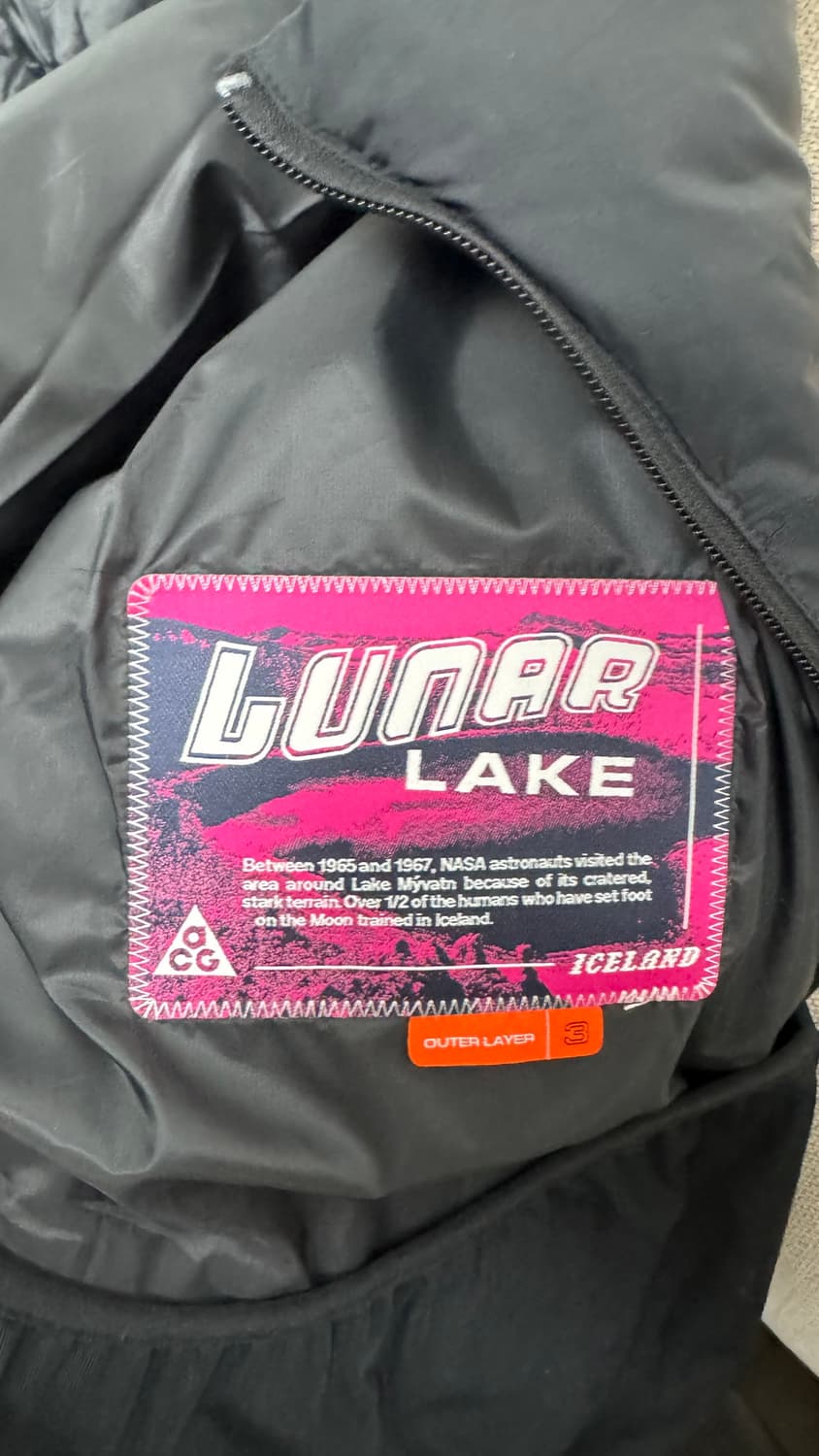 새상품) 나이키 acg 루나레이크 패딩 XL 크림택  상품이미지7