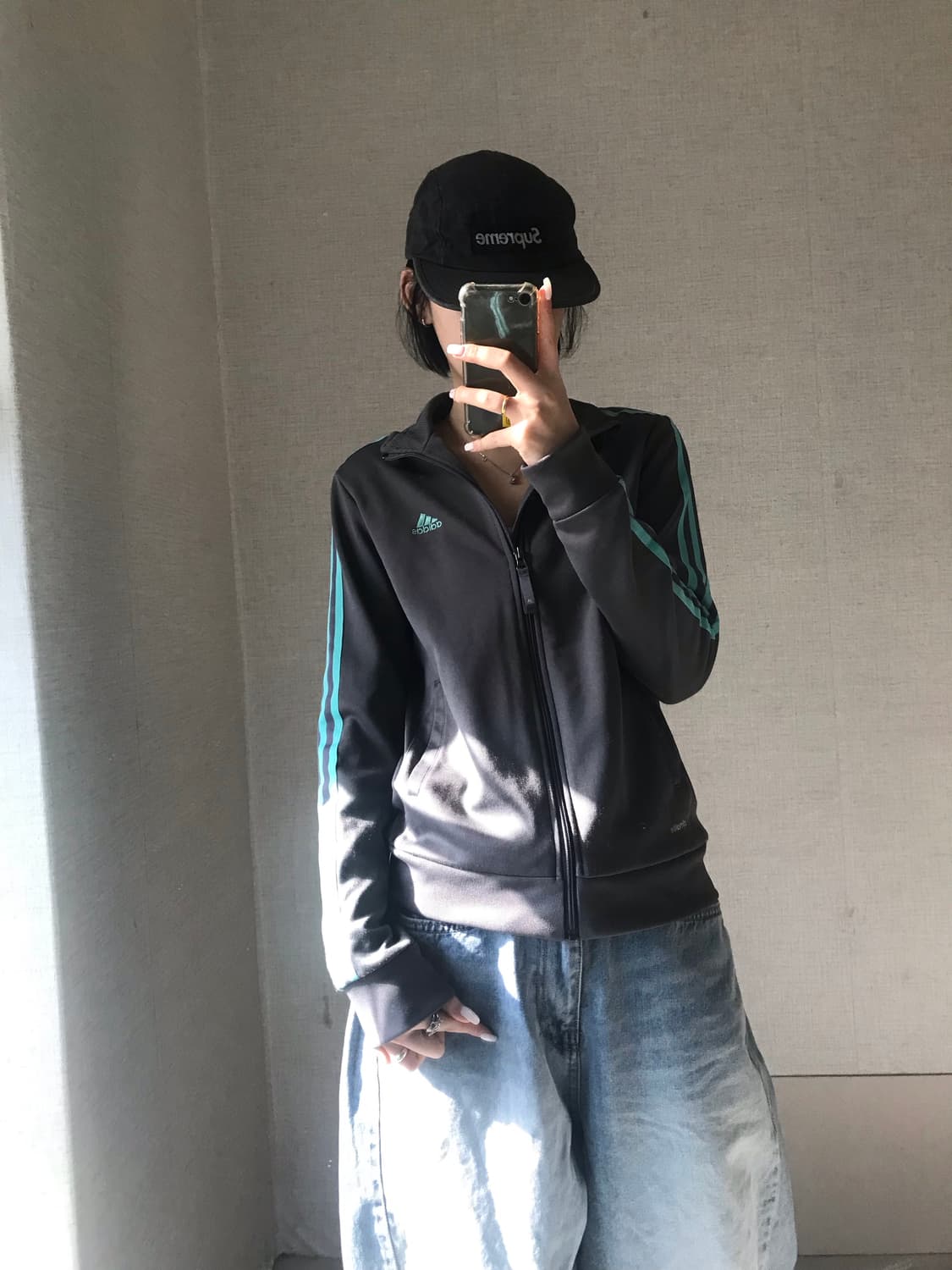 아디다스 그레이 민트 져지 상품이미지4