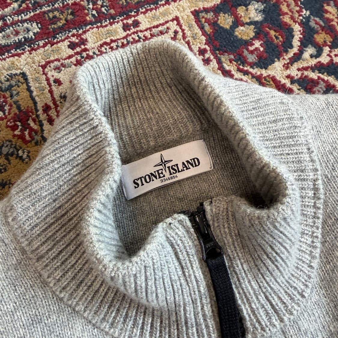 스톤아일랜드 투웨이 니트 집업 [ 100 ] 상품이미지5